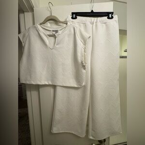 These Three Boutique White Set